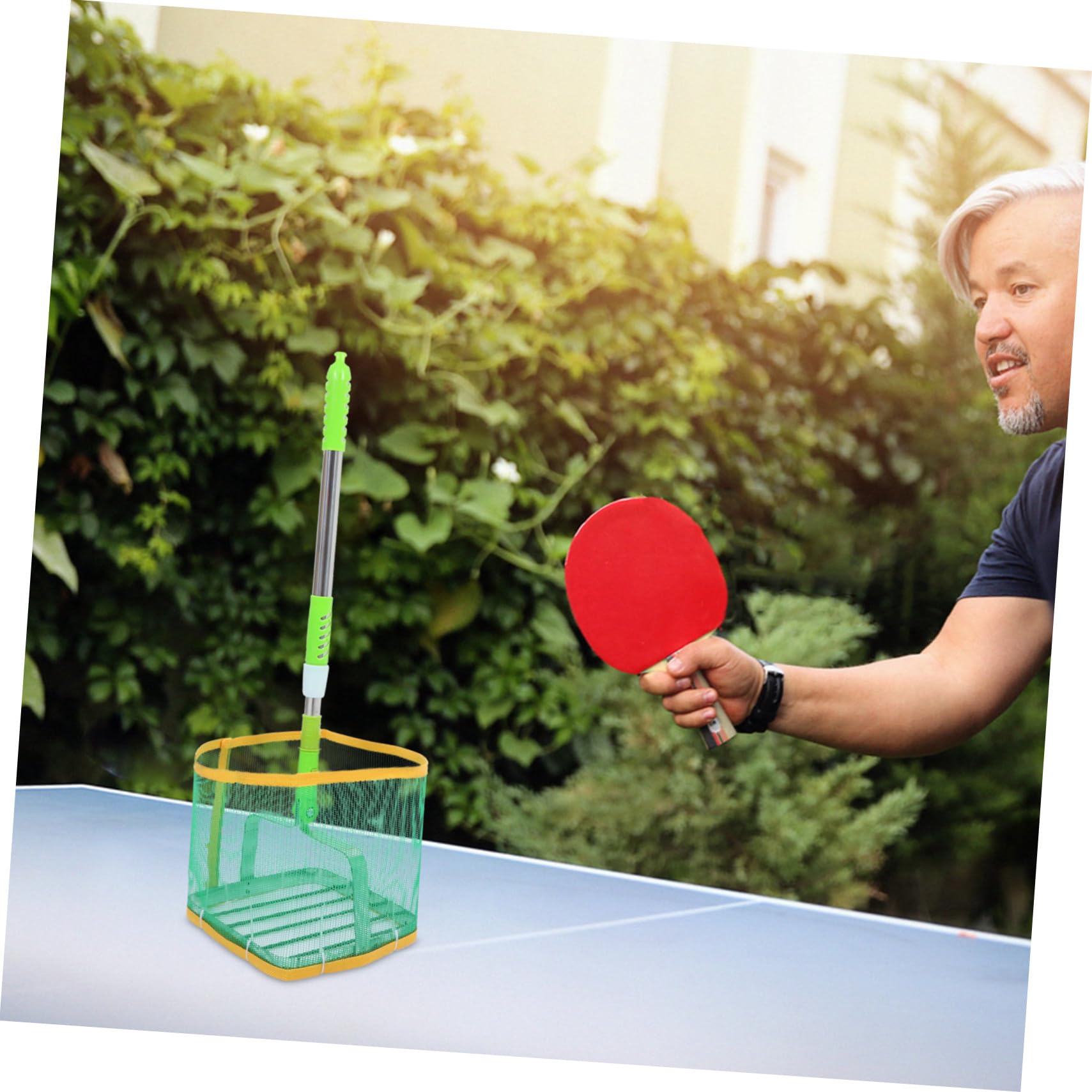 SUPVOX Raccoglitore Palline Pong collezionista Palline Pong Net Verde