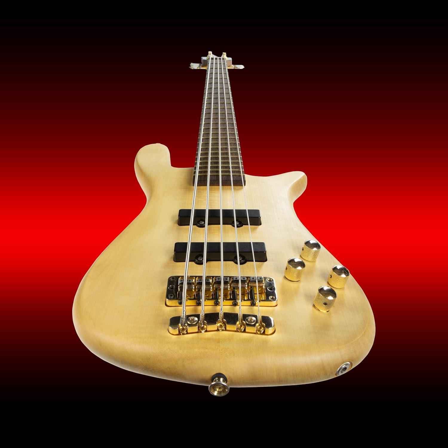 GHS Bass Boomers - SolidWound Ends - 5-String Bass String Set - 45-130 - Medium Gauge - 5M-4045 Set