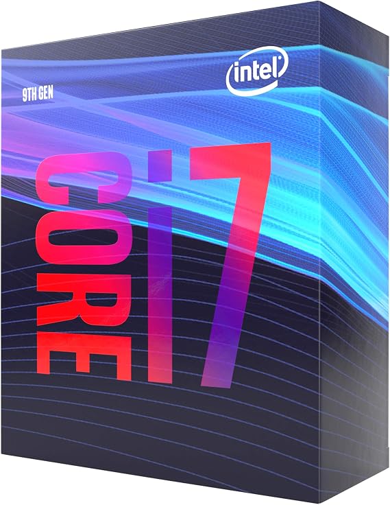 Intel Core i7-9700 Desktop Processor 8 Cores up to 4.7 GHz LGA1151 300 Series 65W (BX80684I79700)