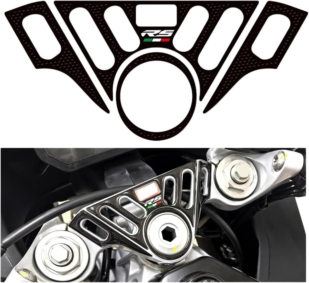 Motorcycle Tank Sticker for April&ia RS457 2024 2025 Motorcycle Tank Pad Side Grips Gas Fuel Oil Kit Knee Fairing Wheels Stickers Decals.