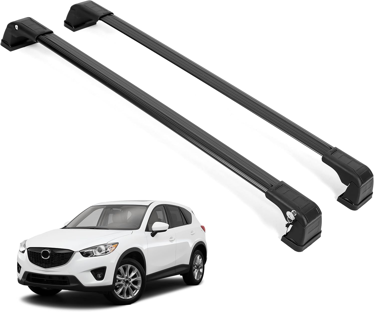 ERKUL Roof Rack Cross Bars Compatible w/Mazda CX5 CX5 2012