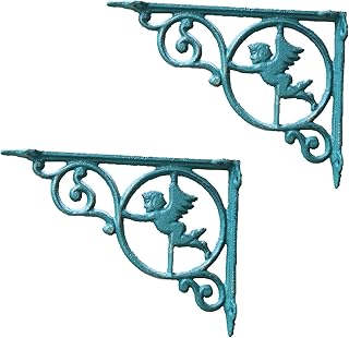 Shelf Brackets，Heavy Duty Shelf Brackets,Triangle Floating Shelf Brackets for Shelves Iron Shelf Supports Brackets Wall Mounted Metal Supports Right-Angle Corner Brace,with Screws,2 Pack