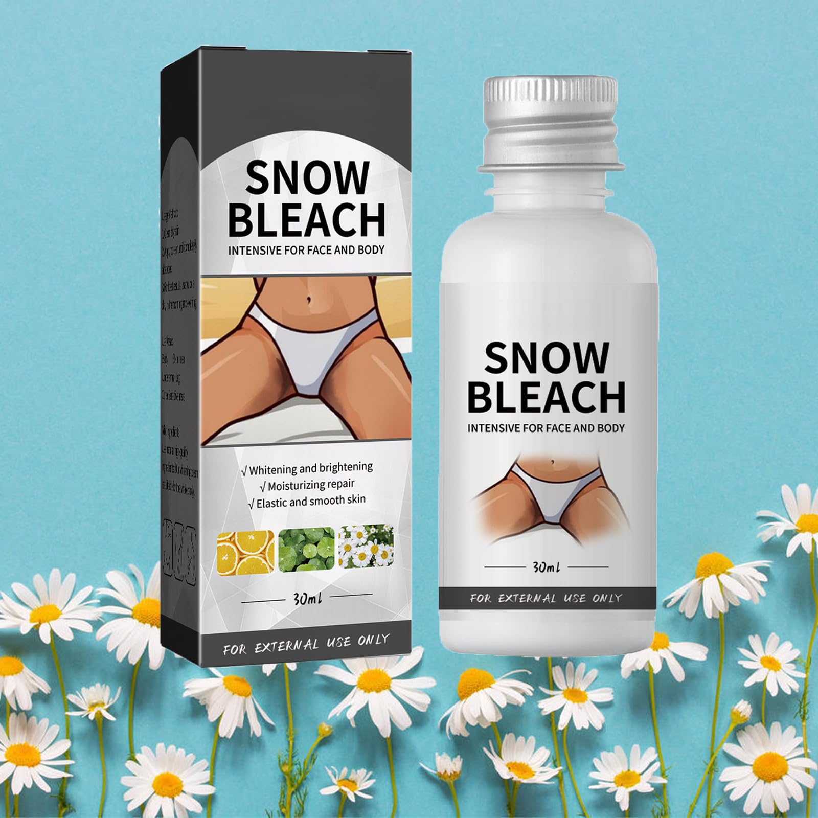 Snow Bleach Cream for Private Part Underarm Whitening (1pcs)