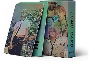 55 pcs Jimin Laser Photocards