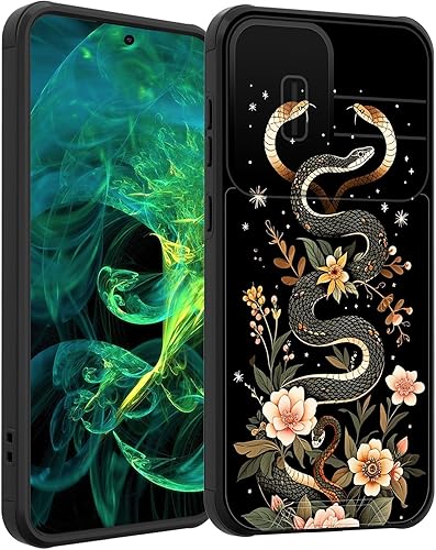 Miniatura 136 de Funda para Galaxy A17 5G con cubierta para cámara deslizante, resistente de doble capa híbrida a prueba de golpes, funda protectora resistente para