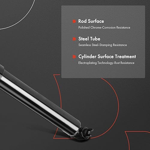 Miniatura 5 de A-Premium Amortiguadores delanteros compatibles con Jeep Cherokee 1984-2001, Comanche 1986-1992, Grand Cherokee 1993-1998, Grand Wagoneer 1993,