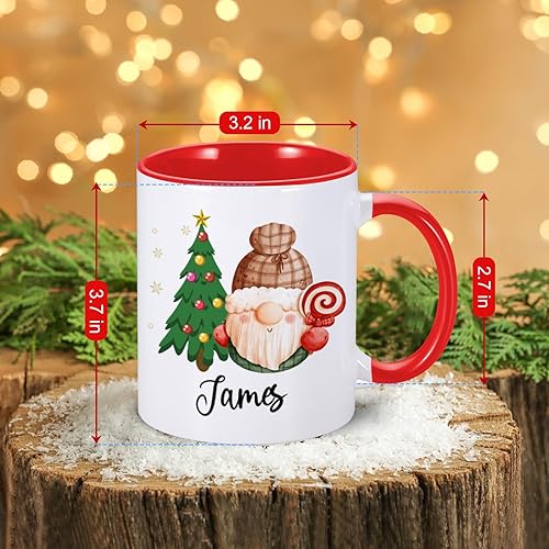 Miniatura 5 de Taza de chocolate caliente personalizada para niños, taza Stanta personalizada regalo para niños, hijo, hija, bonita taza de 11 oz para niños, taza