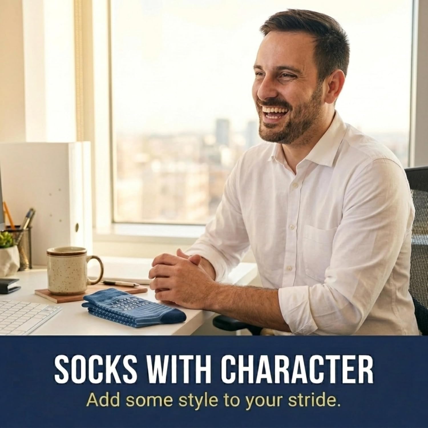 FUNATIC Funny and Crazy Socks with Sayings - Novelty Gifts for Men, Women, Teens