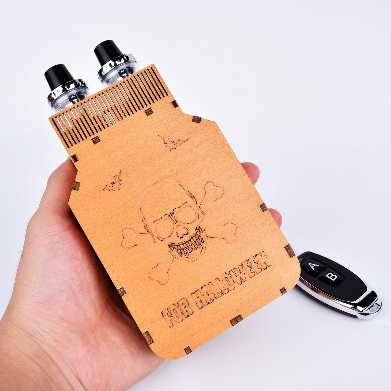 Handheld smoke machine Smoke effect machine Portable smoke machine, smoke effects, photography props, props to create smoke – double-headed