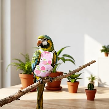 4 Pcs Bird Diaper, Cute Pet Bird Diaper, Parrot Nappy