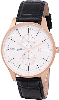 ساعة للرجال (CBA.4026) من بيير كاردان, ذهبي وردي، انالوج