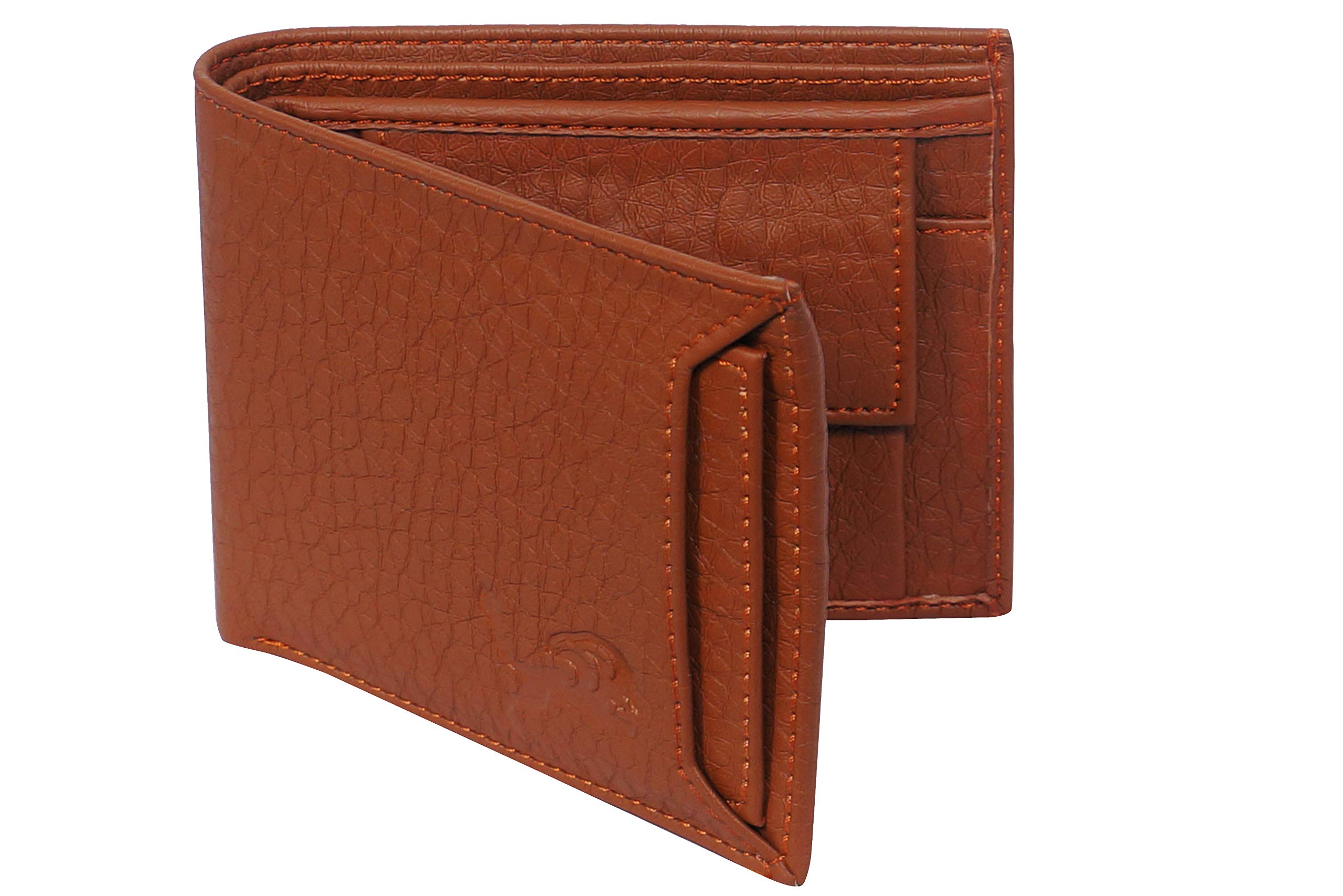ibexMen Tan Artificial Leather Wallet for Men (Tan)