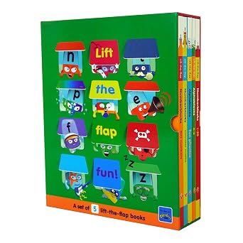 Numberblocks and Alphablocks Lift-the-Flap 5-Book Box Set Numberblocks 1-20, Alphablocks A-Z Phonics Activities, Alphablocks Fun Phonics, Numberblocks Monster Maths & Numberblocks Big Numbers
