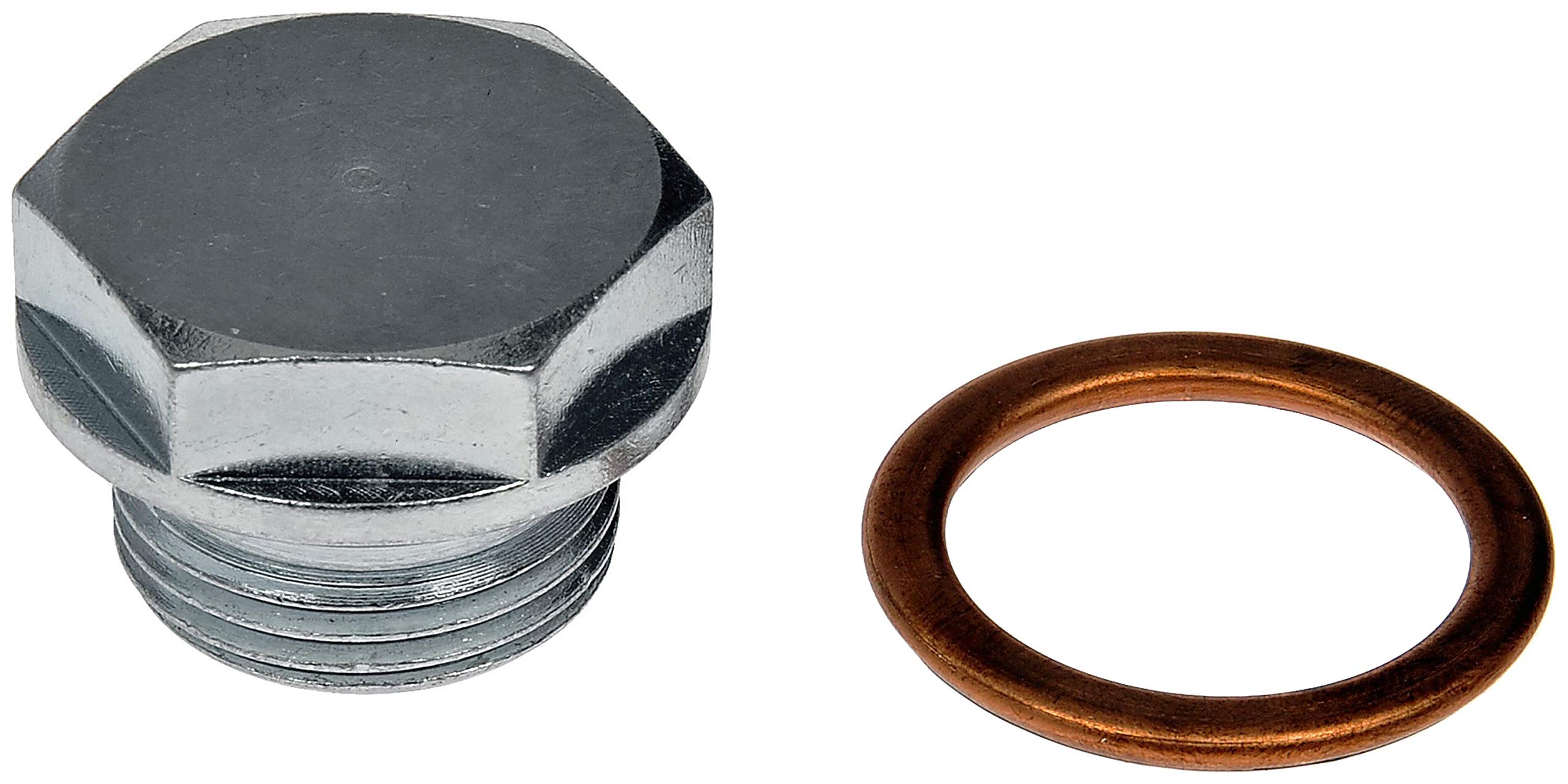 Dorman 090-5010CD Engine Oil Drain Plug - 1-1/8 x 12 Compatible with Select Models - DORMAN 1-1/8" x 12 mm Engine Oil Drain Plug - Dorman Engine Oil Drain Plug 090-5010CD - Engine Oil Drain Plug - 1-1/8 x 12 - Oil Drain Plug - Engine Oil Drain Plug - 1-1/8 x 12 - Oil Pan Drain Plug - This replacement engine oil drain plug is a direct replacement for a damaged or worn original equipment drain plug, precisely matching the thread pitch to ensure a quality seal. - 2006-81