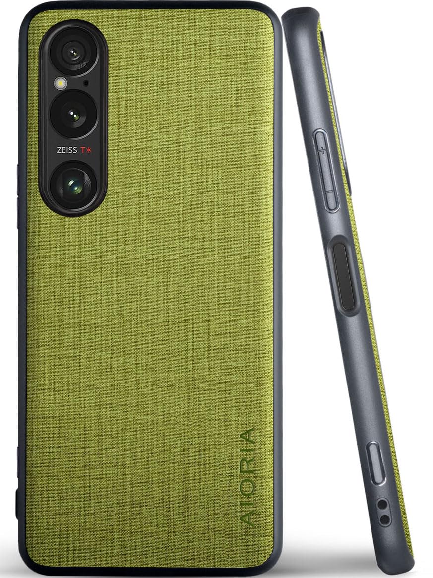 Amazon.co.jp: Sony Xperia 1 VI ケース 生地パターンレザー高級
