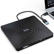 PeroBuno Masterizzatore DVD Esterno, USB 3.0 Type -C ROM +, -RW Unità,0.5 Pollice Ultra Slim Schede Lettore CD DVD Esterno per PC Portatile Laptop Desktop Windows 11, 10, 8, 7, XP, Vista, Linux, Mac OS