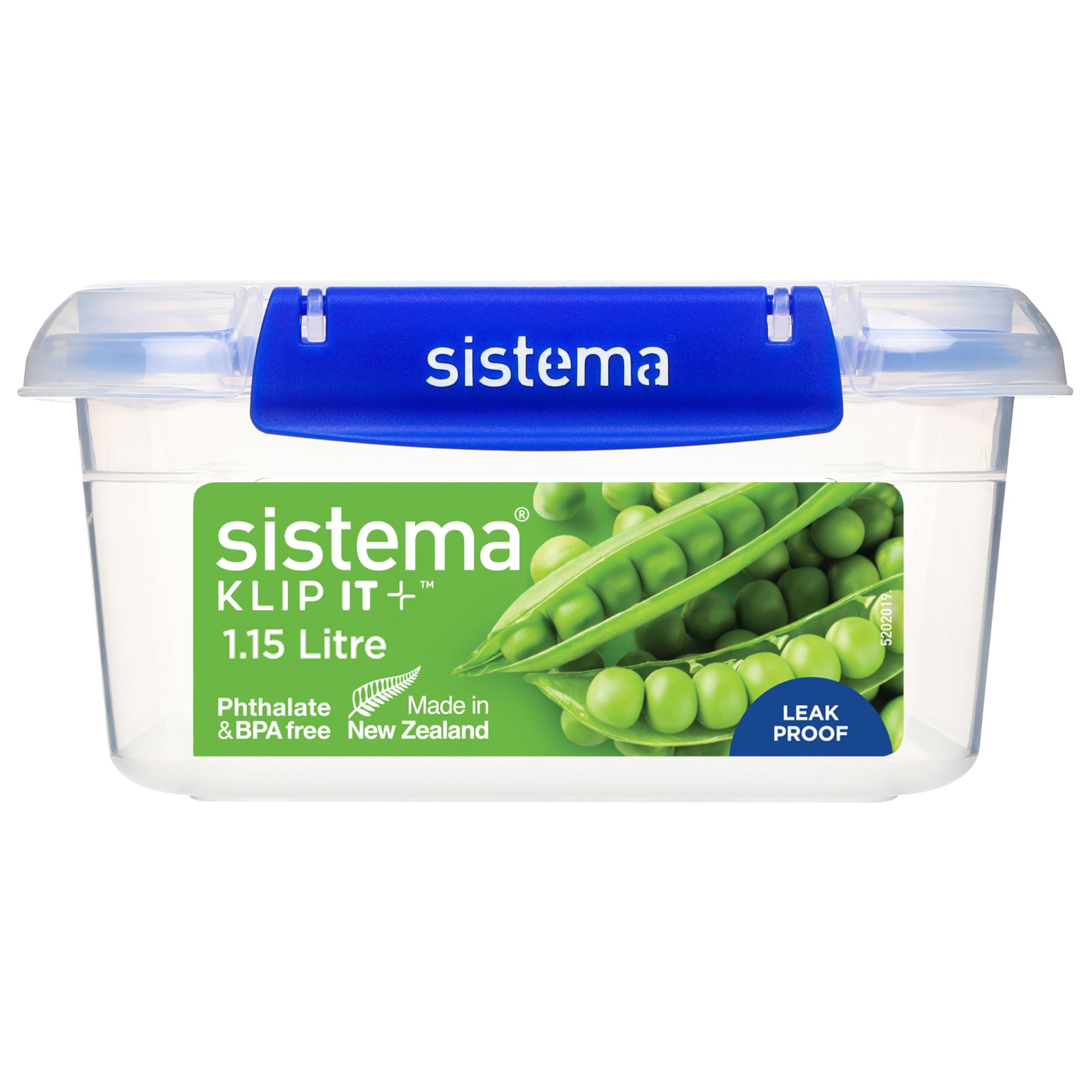 Sistema Klip It Plus Square Container 1.15Ltr