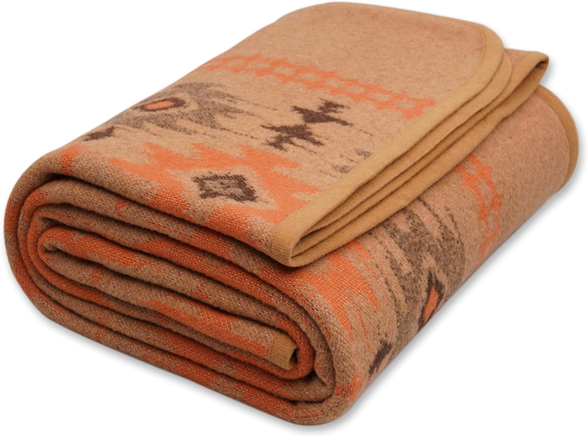 Acushla Merino Wool Blanket Warm Thick Washable Large Bed Couch ...
