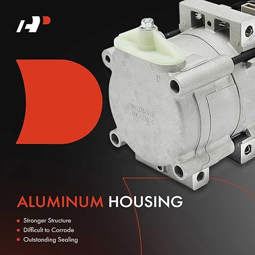 Miniatura 3 de A-Premium Compresor de aire acondicionado de CA con embrague compatible con vehículos Nissan, Altima 2019-2022, Rogue 2021-2023 - para modelo L4 2.5L
