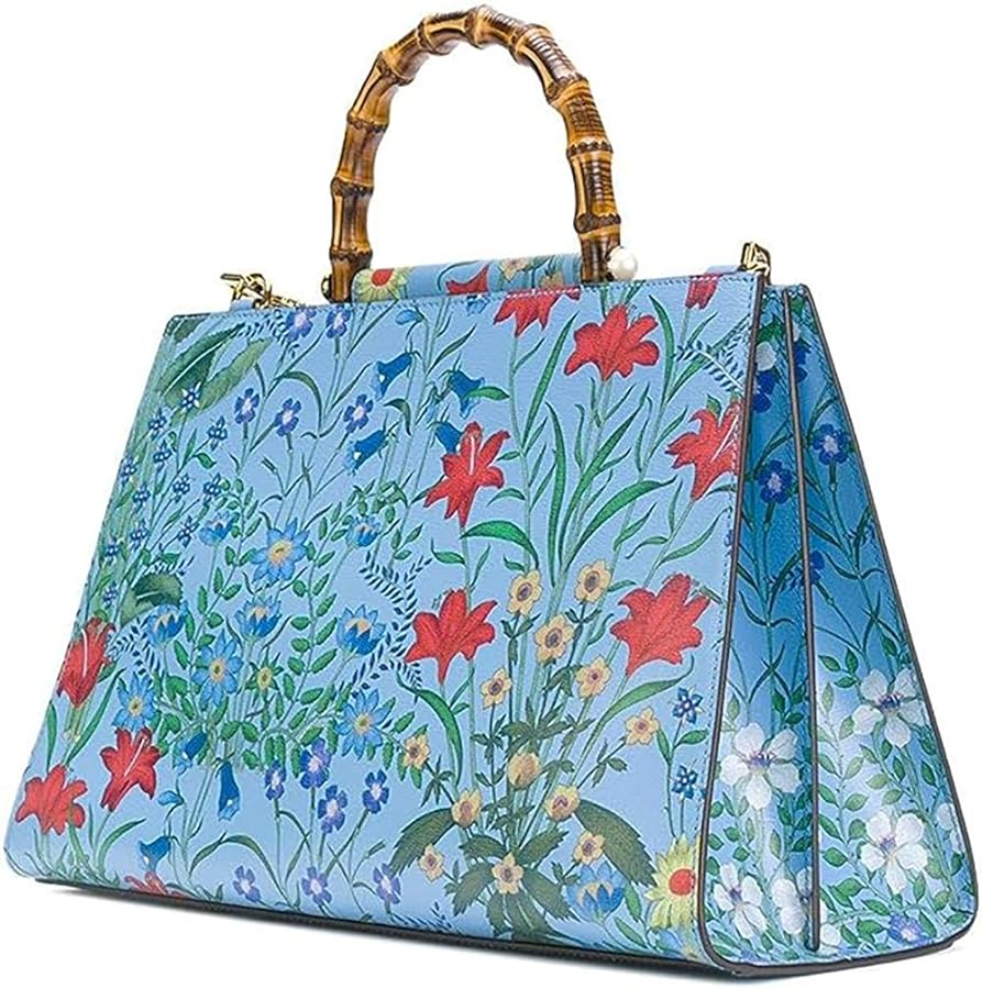 Amazon.com: Gucci Flora Azure Shanghai Blue Large Floral