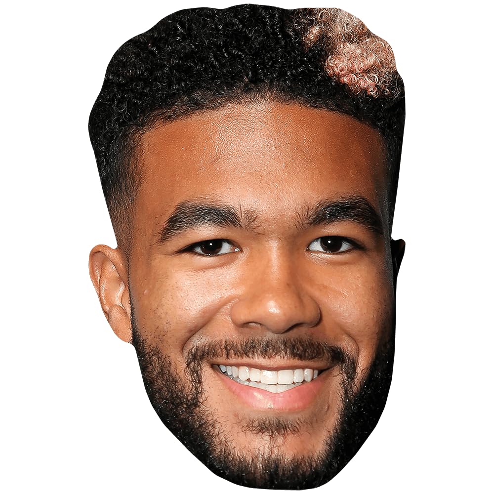 Reece James (Smile) Celebrity Mask, Flat Card Face, Fancy Dress Mask