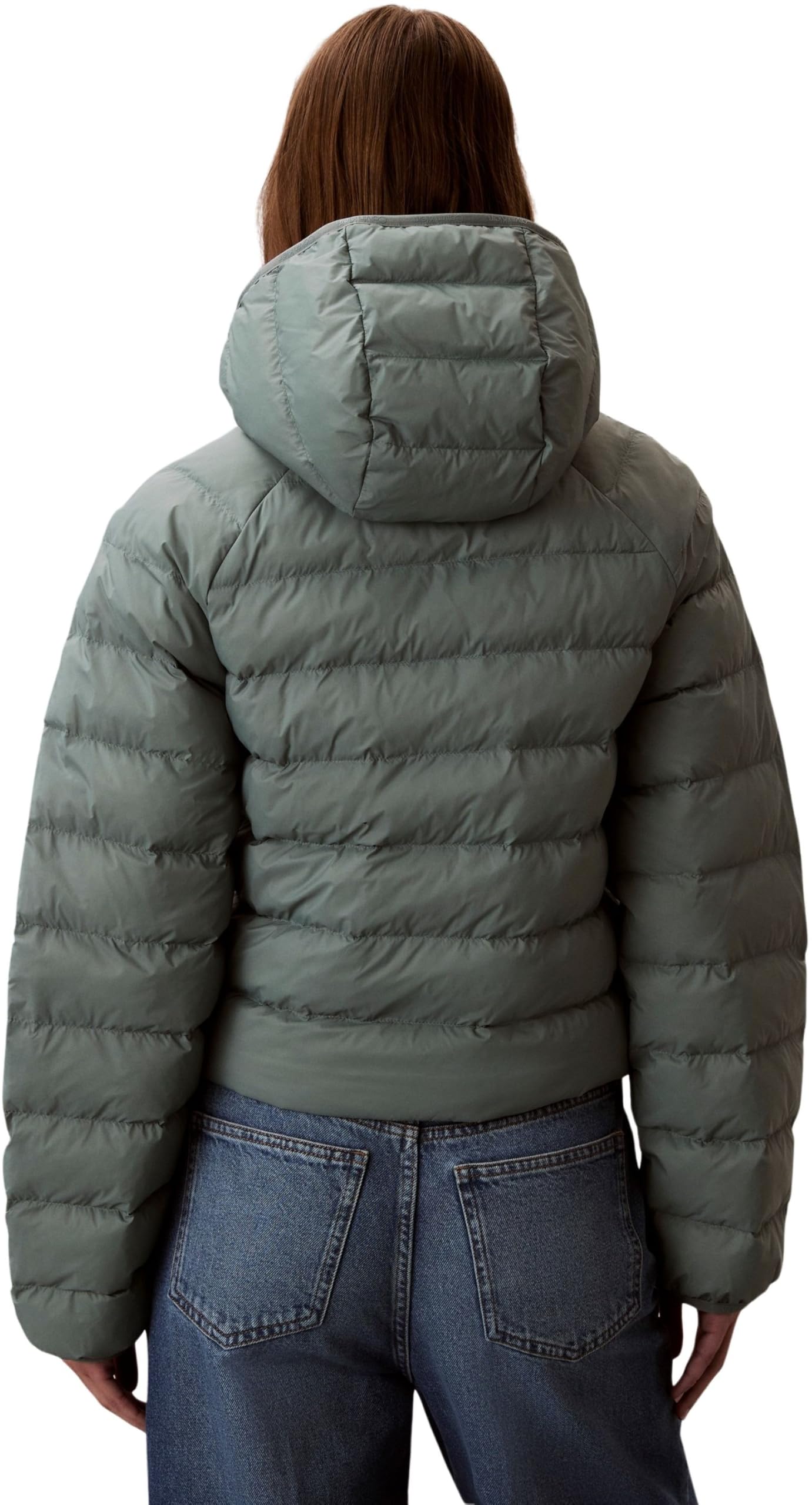 Calvin Klein Damen Steppjacke Lightweight Quilted mit Kapuze