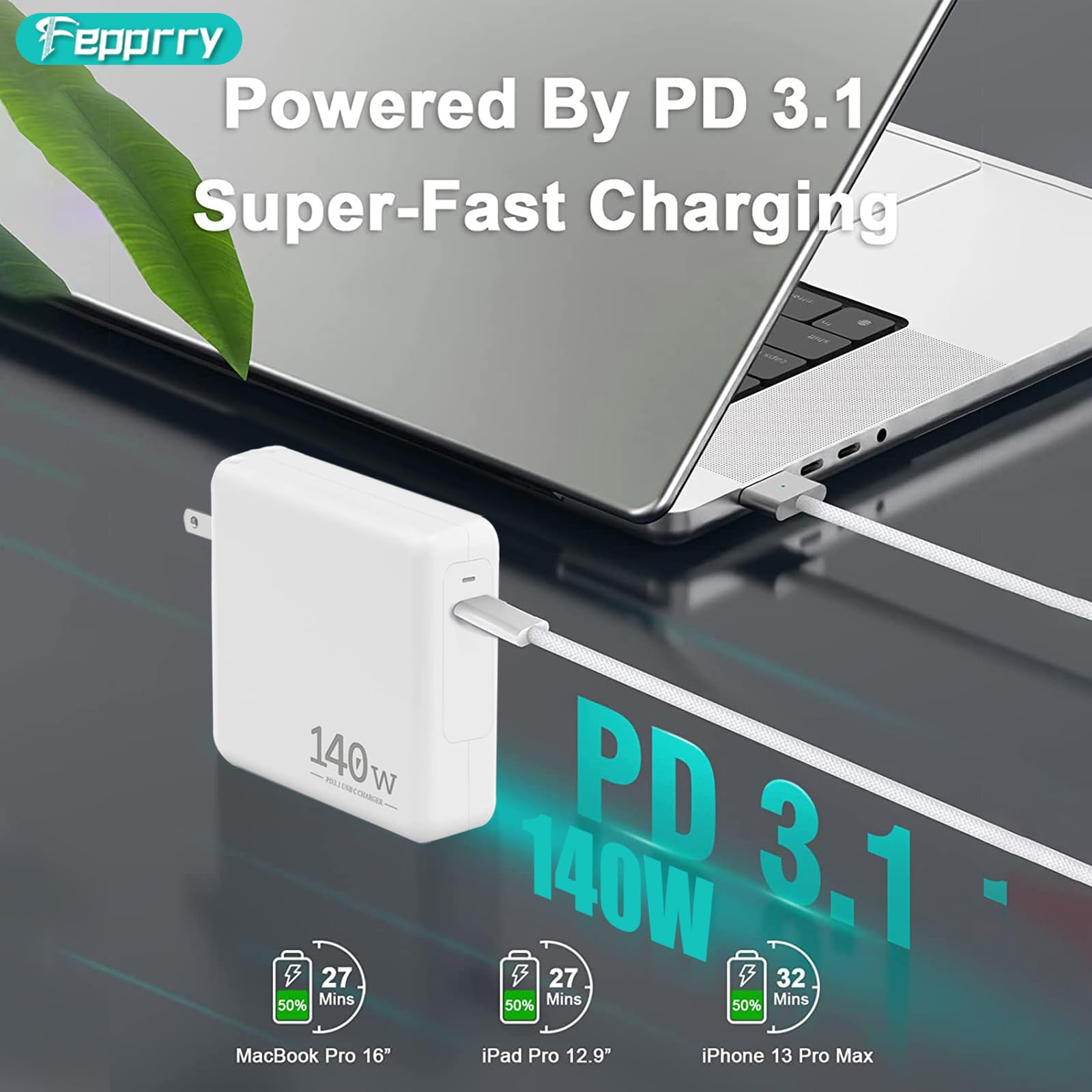 Amazon.com: Fepprry140W USB C Power Adapter Compatible with