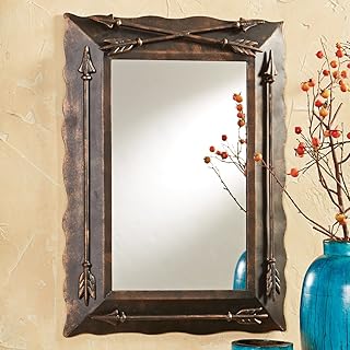 BLACK FOREST DECOR Metal Arrow Mirror