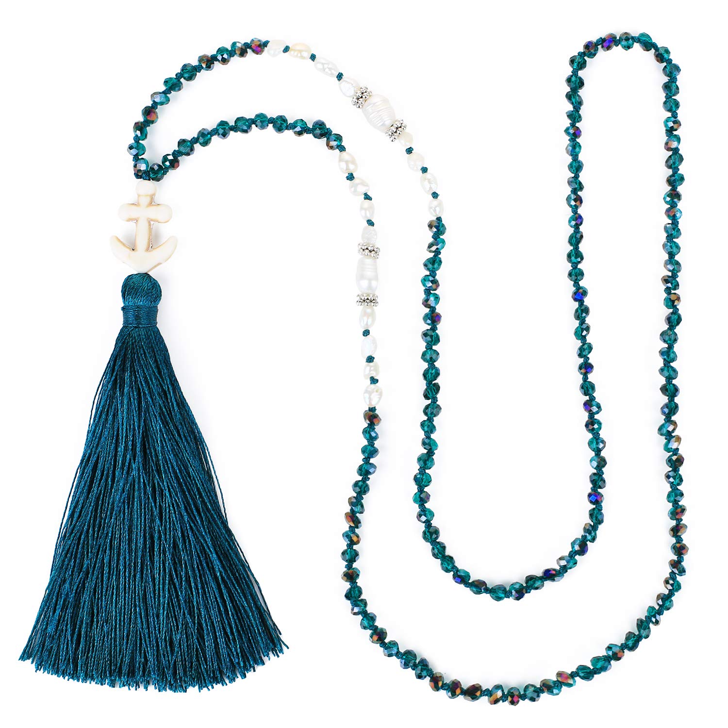 KELITCHGold Cowrie Shell Necklace Women Cowry Seashell Strand Necklace Collier Female Bohemian