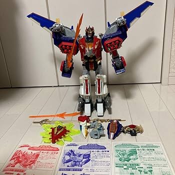 Amazon.co.jp: 当時モノ DX超熱血合体キングゴウザウラー 欠品