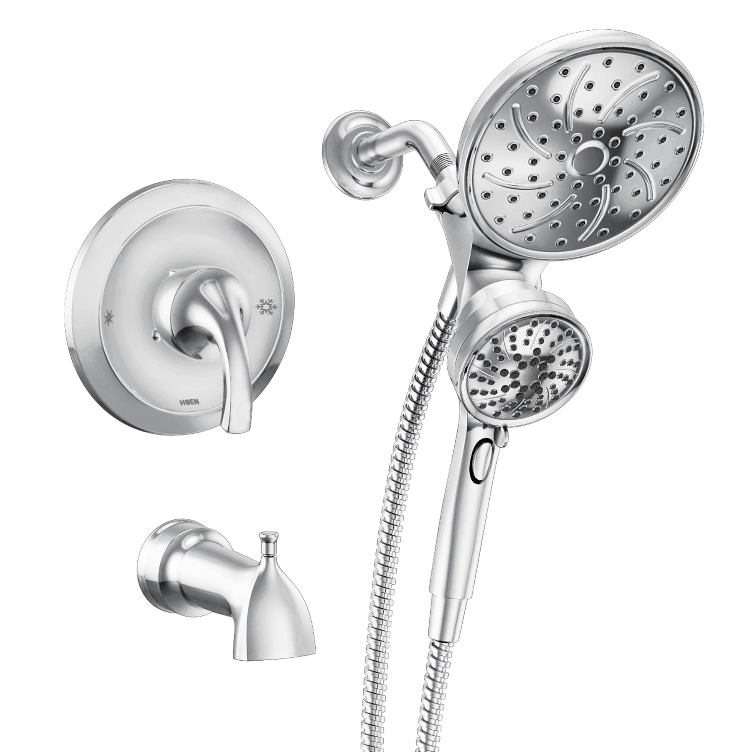 エムン　0324 Amazon.com: Moen Engage Magnetix Chrome Multi-Function Handshower