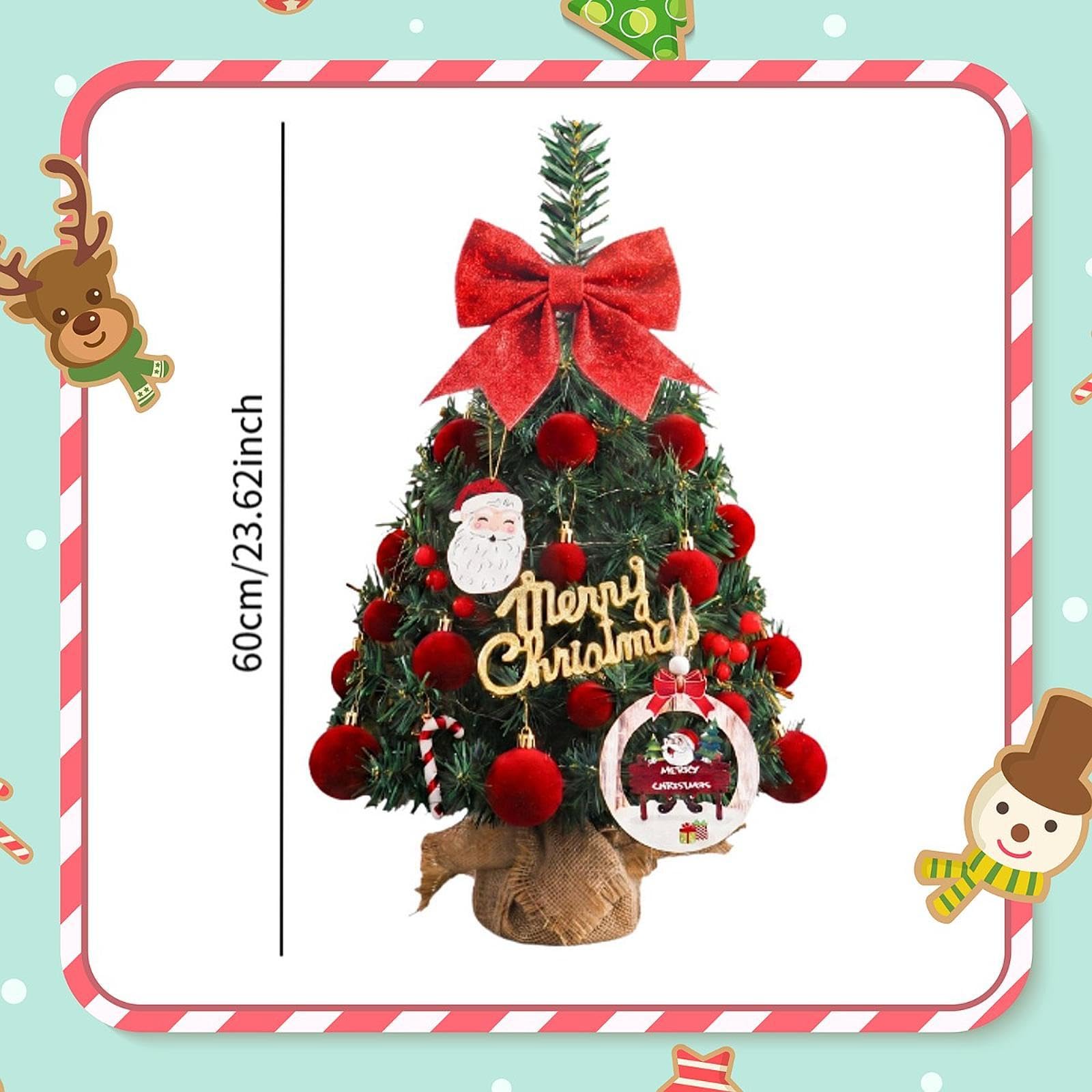 Sharplace Mini Adornos para de Navidad, Figura de de Navidad, Regalo Creativo para Inauguración de Casa, Decoración Navideña para Interiores,