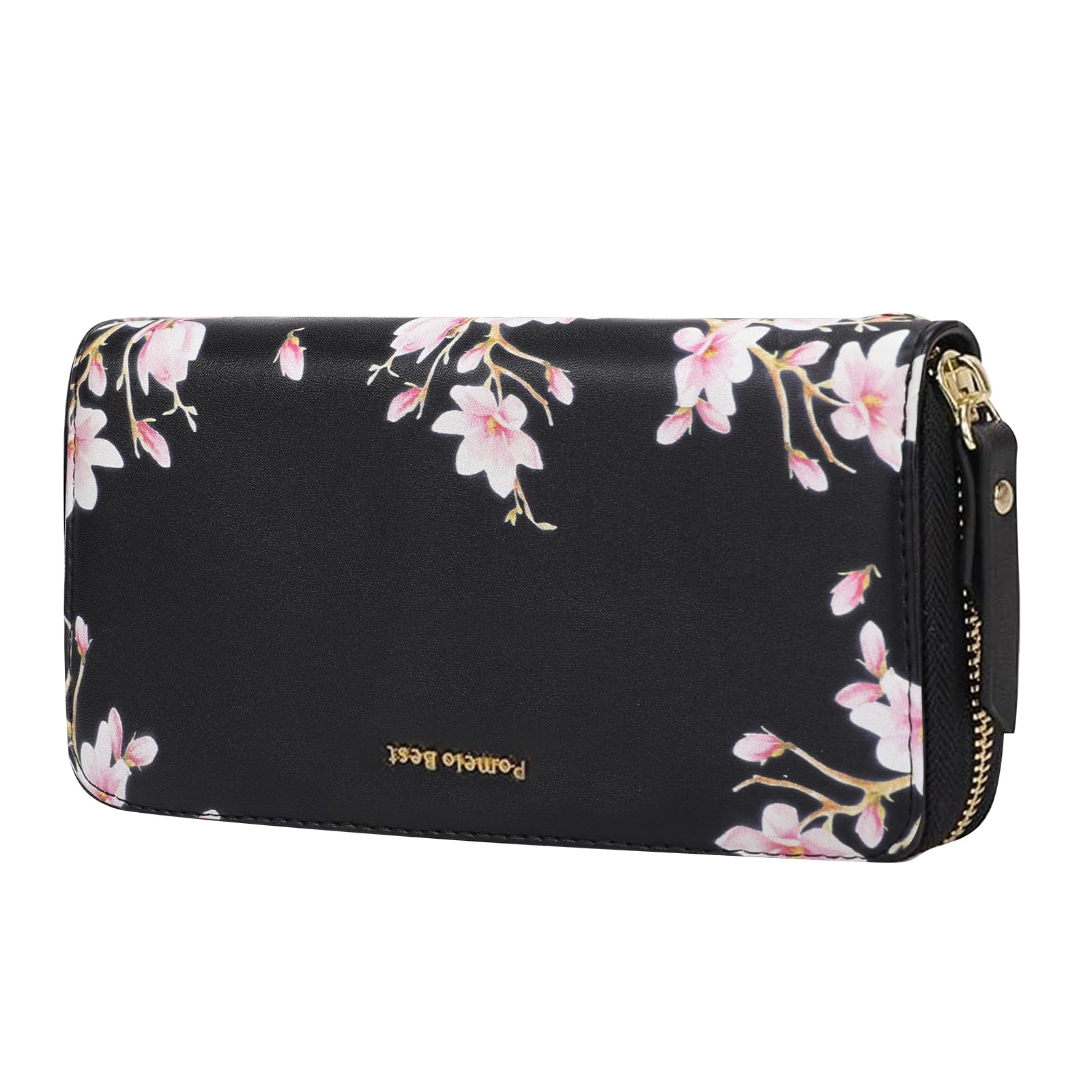 Pomelo Best Womens Wallet RFID Blocking Leather Multi Credit