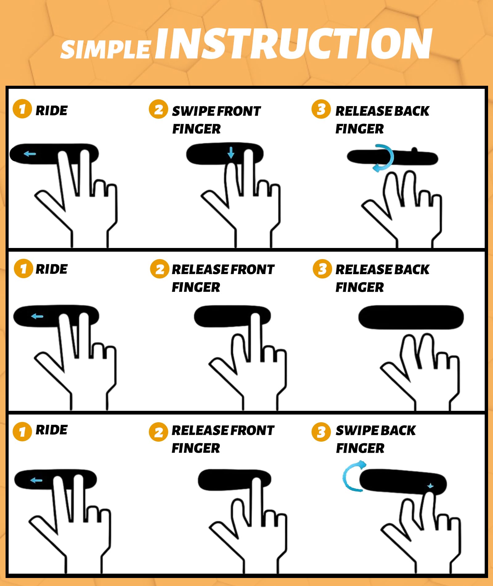 AGMITRAKA Fingerboard Set, Two Mini Skateboard Toys for Finger Tricks and Fidget Play, Durable Finger Skateboards with Authentic Design, Compact Size for On-The-Go Entertainment - Image 6 thumbnail