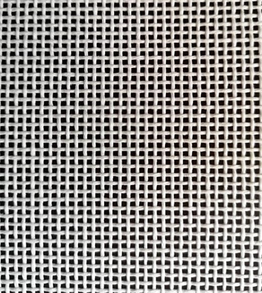Zweigart Orange Line Blank Mono Deluxe 10-Mesh White Needlepoint Canvas 20" X 18"