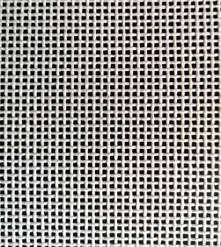 Zweigart Orange Line Blank Mono Deluxe 10-Mesh White Needlepoint Canvas 20" X 18"
