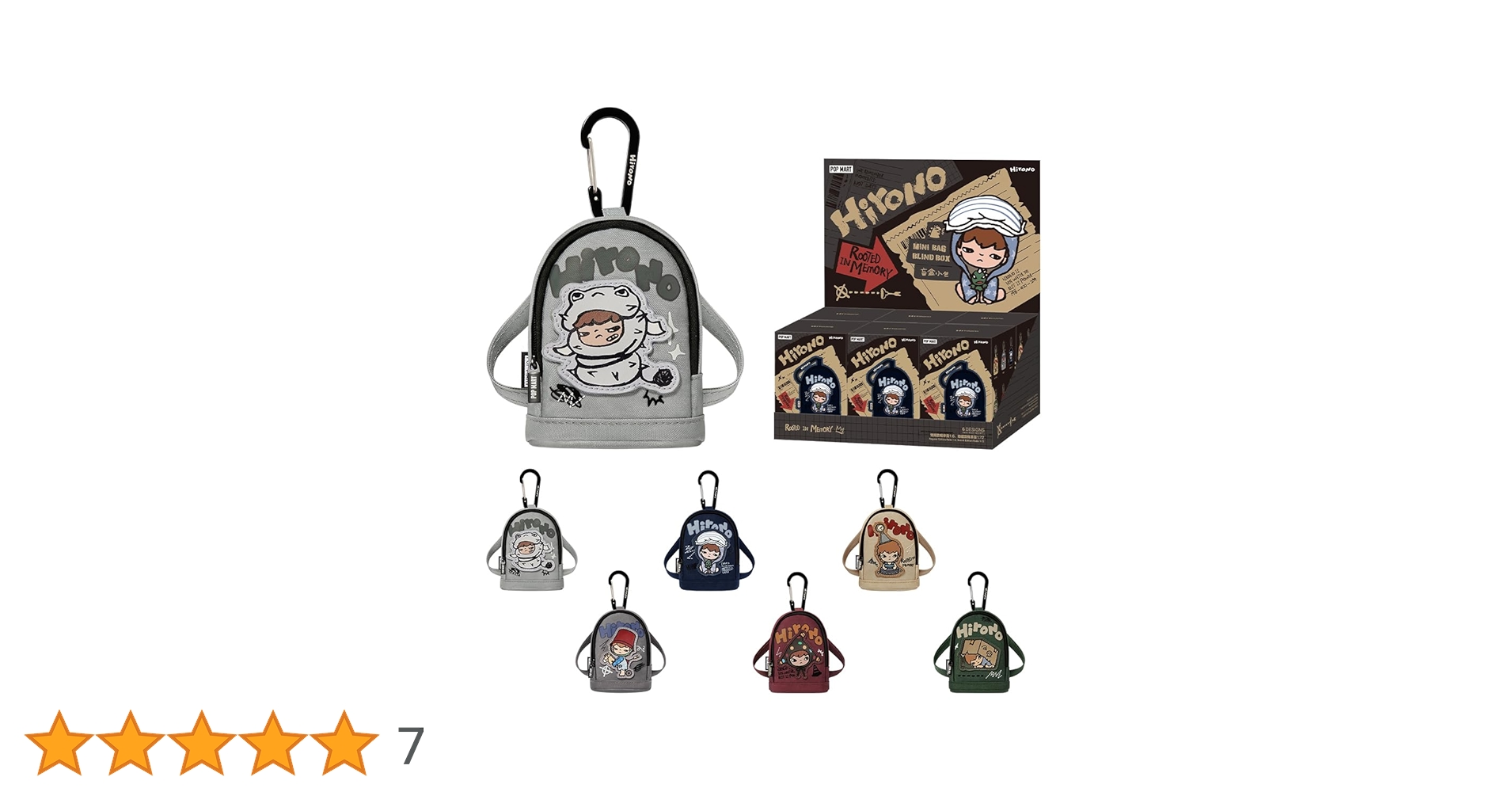 Amazon.co.jp: POP MART HIRONO Echo シリーズ ミニバッグ【アソート