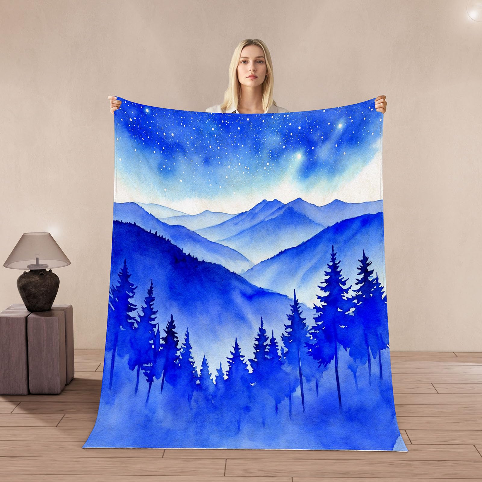 Couverture microfibre chaude résolvant le problème des nuits fraîches
