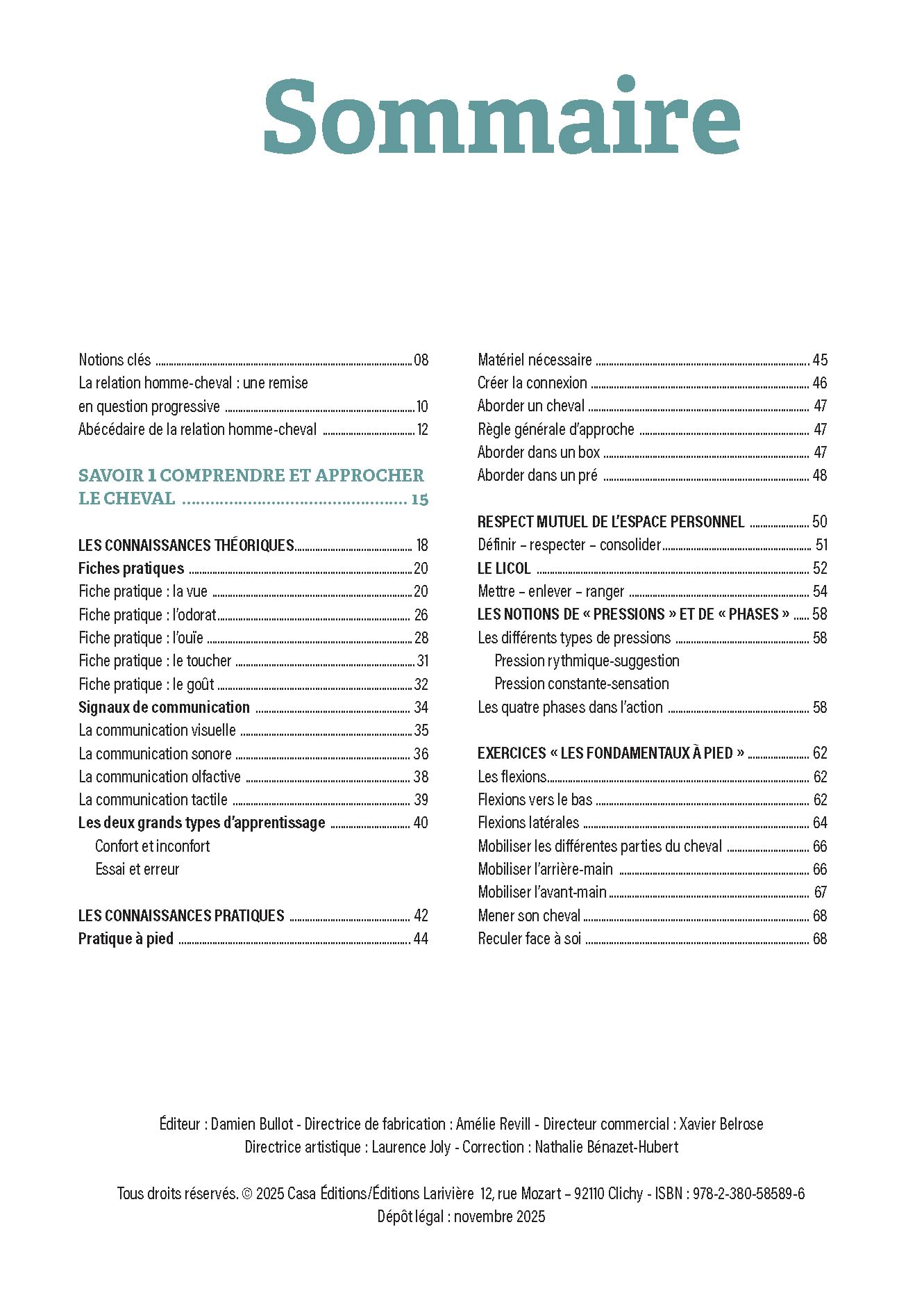 Guide d'équitation éthologique: Les Savoirs 1 et 2 décryptés avec exercices détaillés