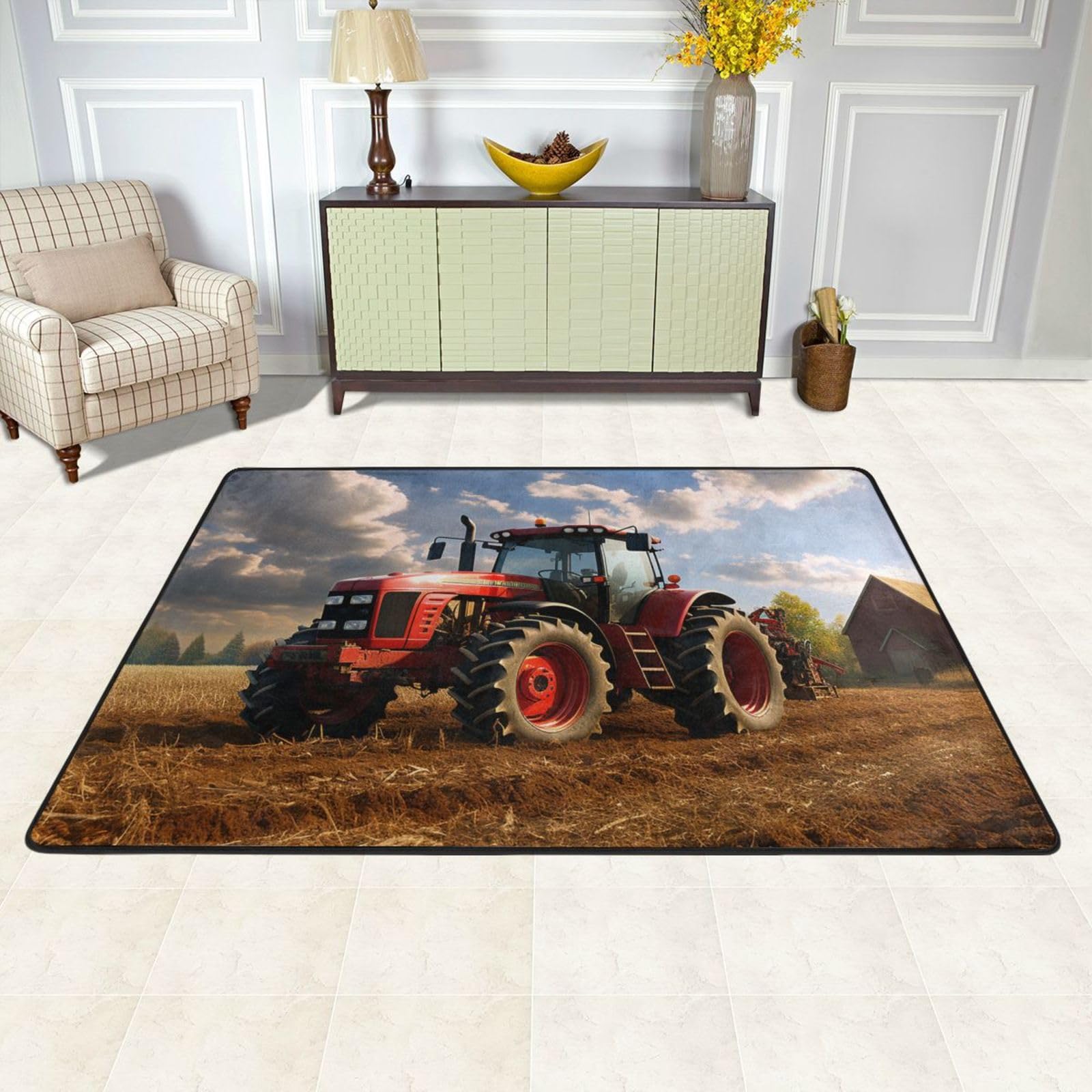 Tapis de sol lavant antidérapant 91x61 pour cuisine buanderie chambre et tapis d'intérieur