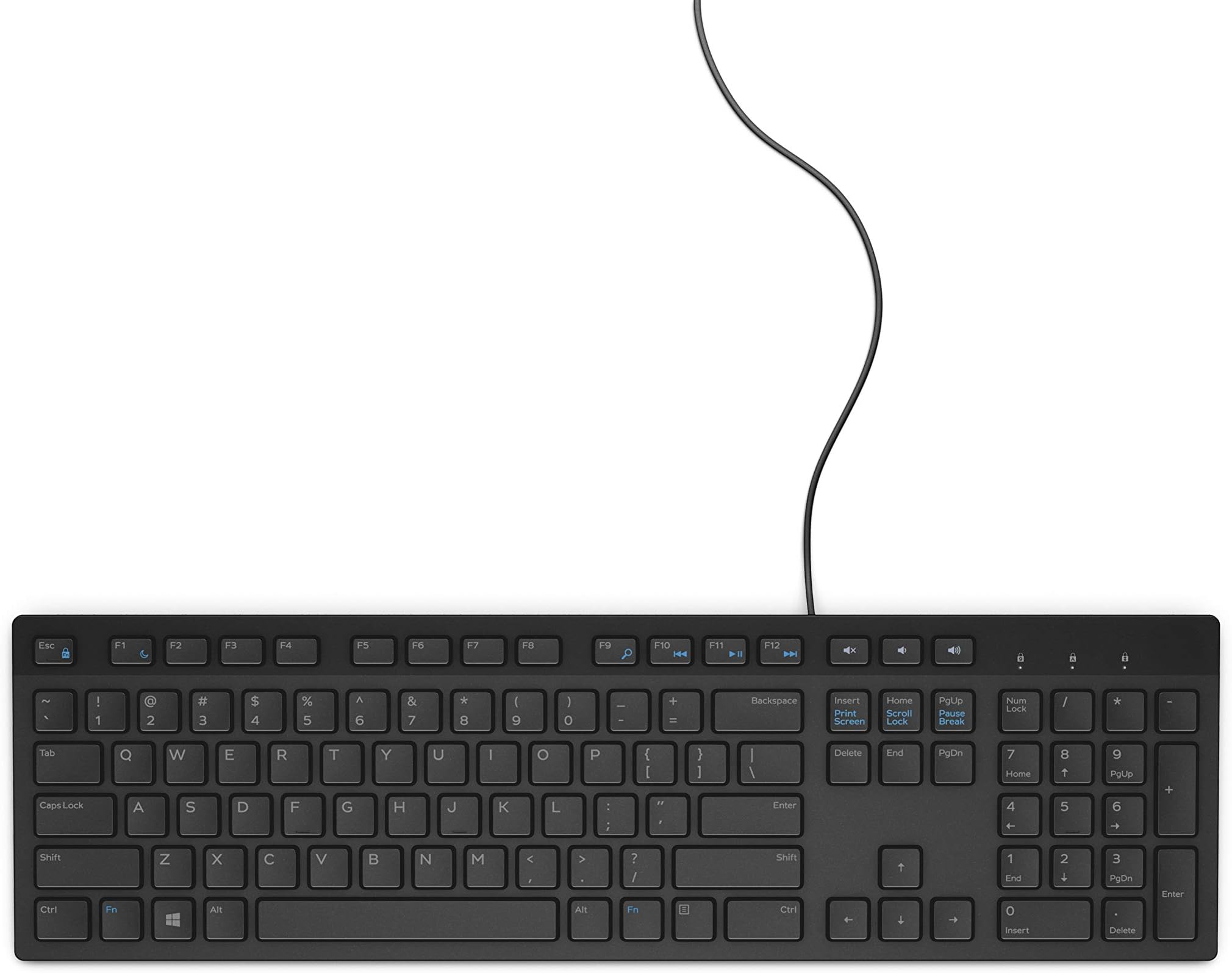 Dell Keyboard (US) KB216 Multimedia, 3Y1D8, G4D2W (KB216 Multimedia)