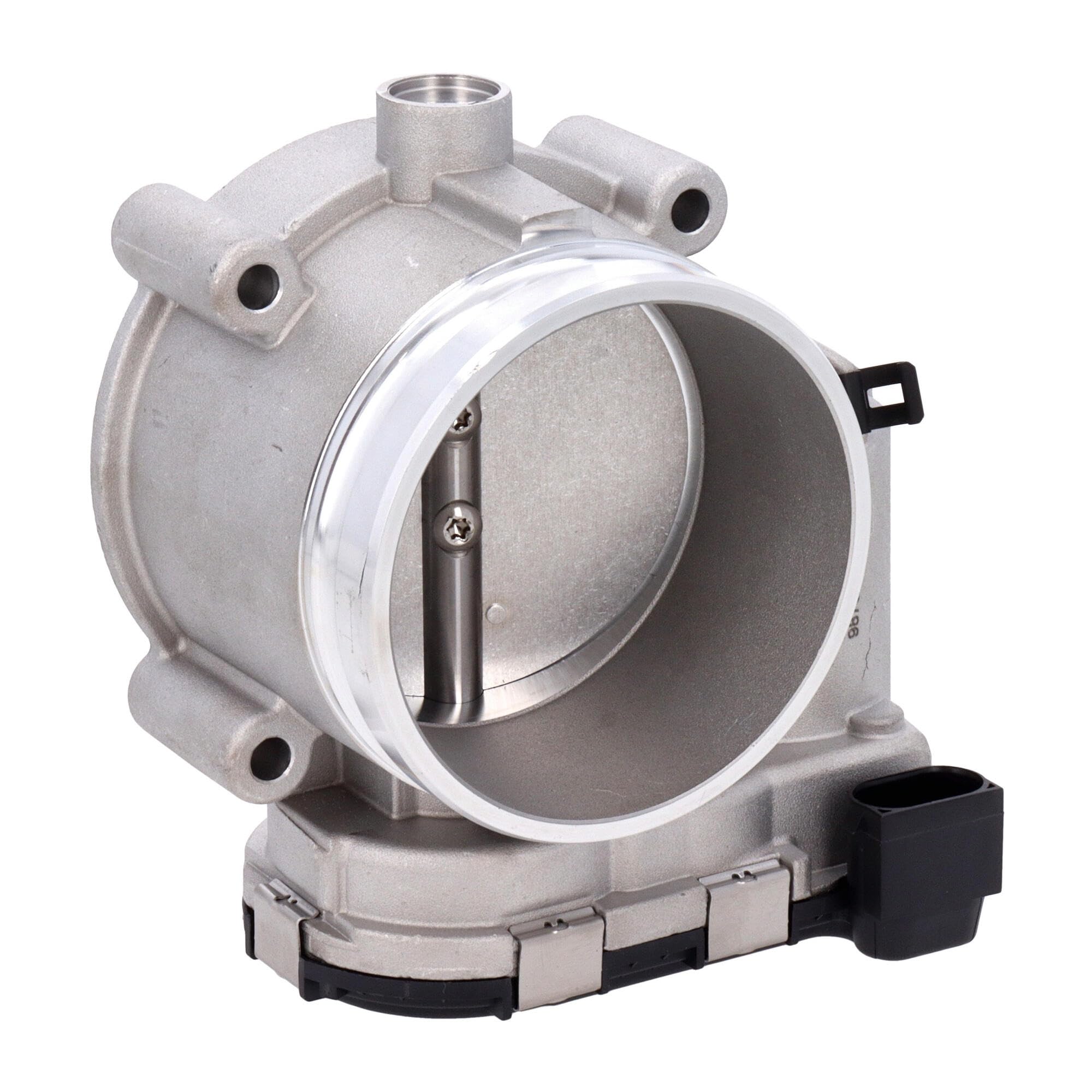 VEMO V40-81-0003 Drosselklappenstutzen Drosselklappe Steuergerät/Software muss angelernt/upgedatet werden Kompatibel mit OPEL Corsa C Schrägheck X01 0825243 1054143 825243 | V40-81-0003 passend für Agila Astra Corsa | V40-81-0003