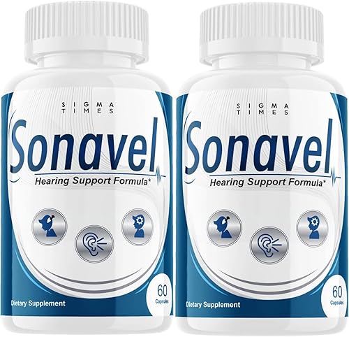 Sonavel - Cápsulas de soporte auditivo 2 unidades