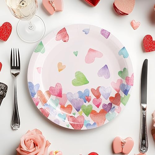 Vista 39 de Platos y servilletas de Navidad, platos de papel de Navidad, juego de vajilla desechable para fiestas que sirve para 24 invitados, juego de platos