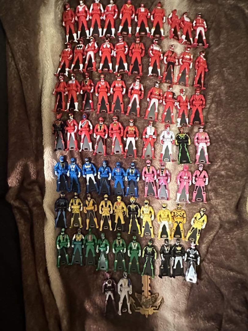 海賊戦隊ゴーカイジャー レンジャーキー レッド 36 種　コンプリート 海賊戦隊ゴーカイジャー レンジャーキー レッド 36 種 コンプリート