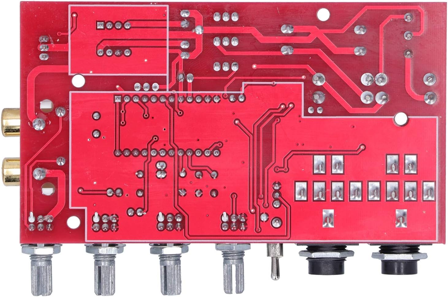 Pre Amplifier Board Microphone Module Karaoke Reverberation Board Preamp YJ0026 OK Stereo Interface Large Heat Dissipation Area Strong Convenient Use Small Size