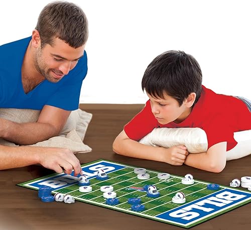 Miniatura 3 de MasterPieces Juego familiar - NFL Buffalo Bills Checkers - Juego de mesa con licencia oficial para niños y adultos