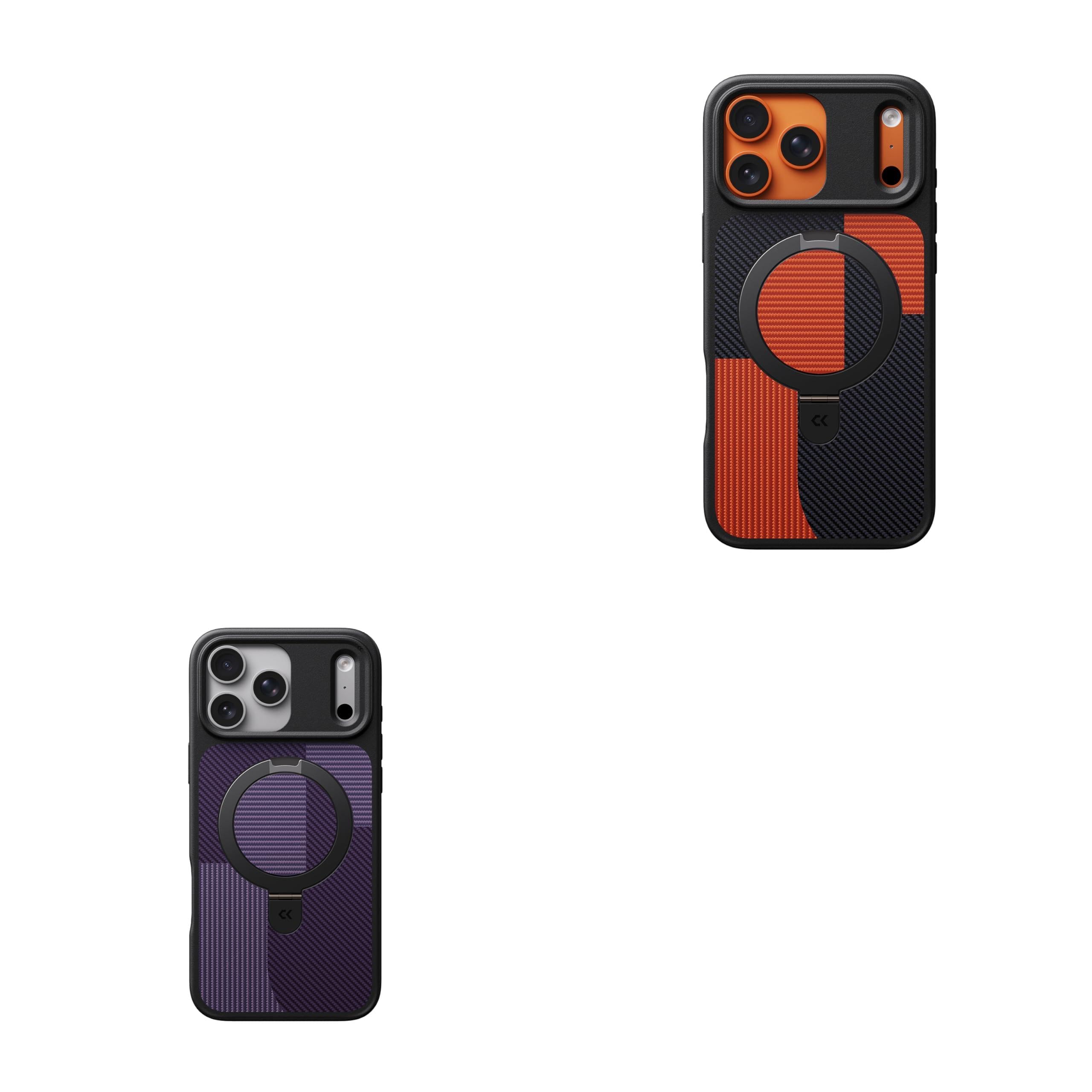 Bundle-2 Items: for iPhone 17 Pro Case with Ultra-Magnetic Stand [Military Drop Protectio…