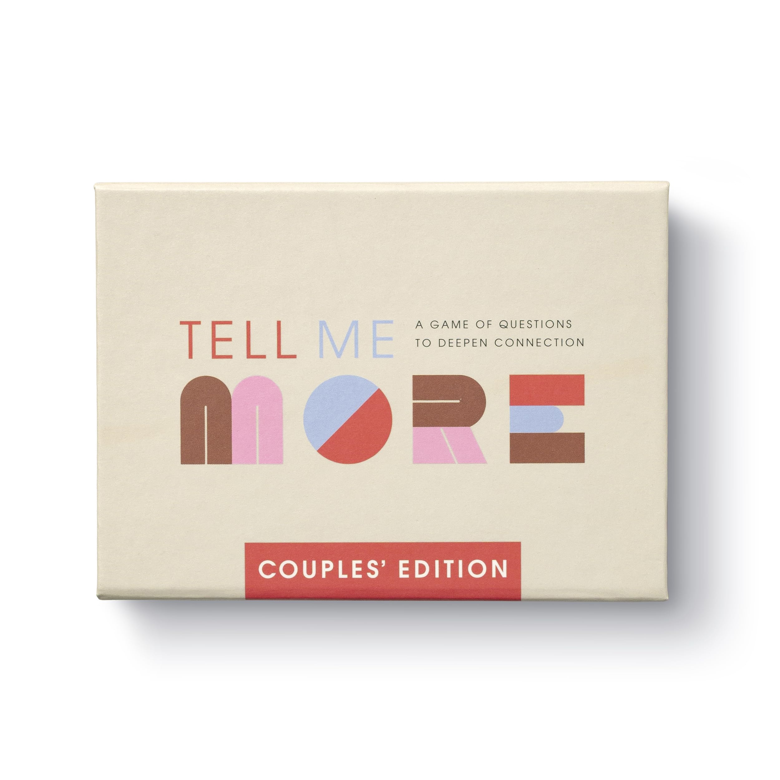 Tell Me More: Couples’ Edition – A Date Night Conversation Starter Game of 52 Questions to Deepen Your Connection with Your Partner