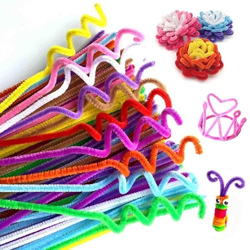 Miniatura 7 de 100 tallos de felpilla para limpiar tuberías para suministros de arte, proyectos de manualidades, 0.236 in x 11.8 in, decoración de pipas de